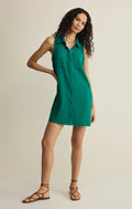 Z Supply New Light Mini Dress Rain Forest