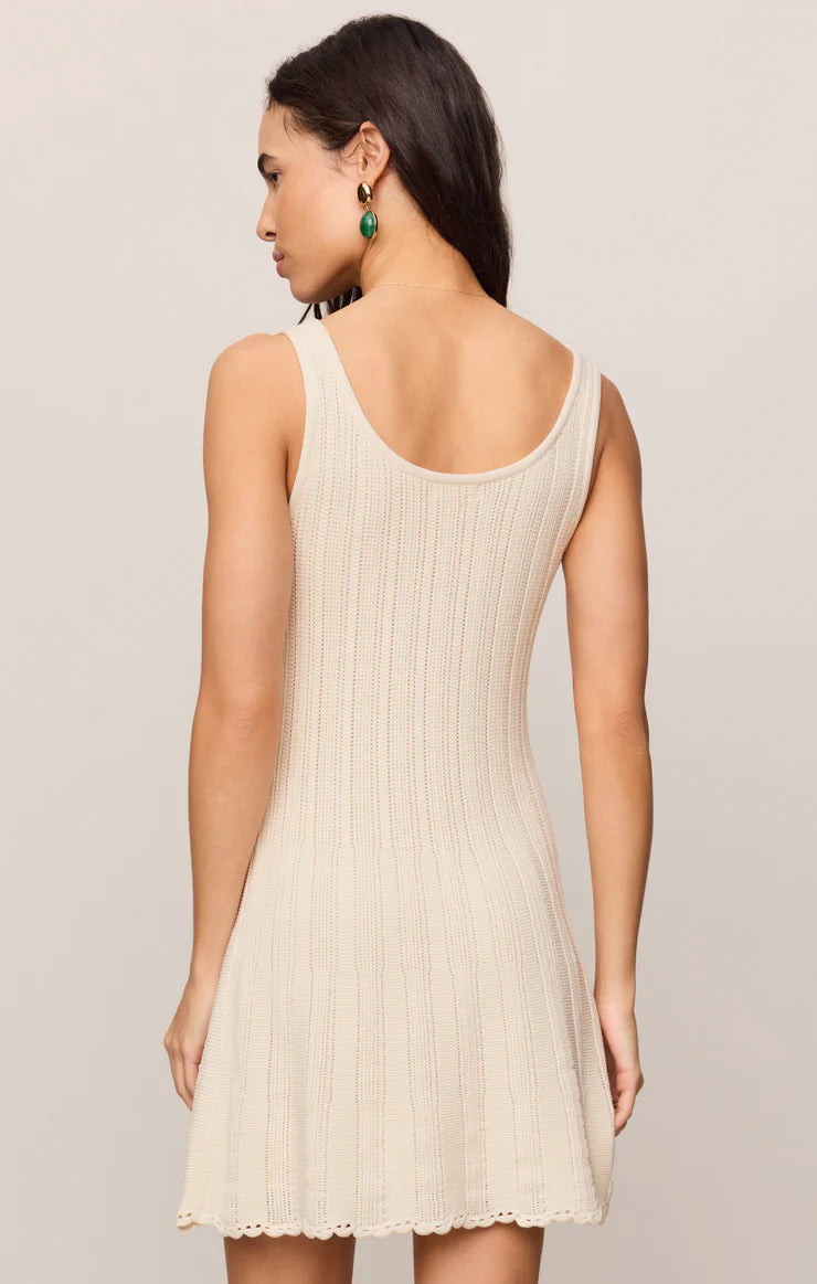 Nadia Crochet Knit Dress Z Supply