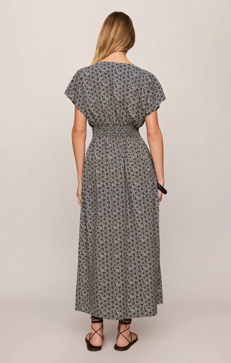 Sanna Iris Floral Midi Dress by Z Supply
