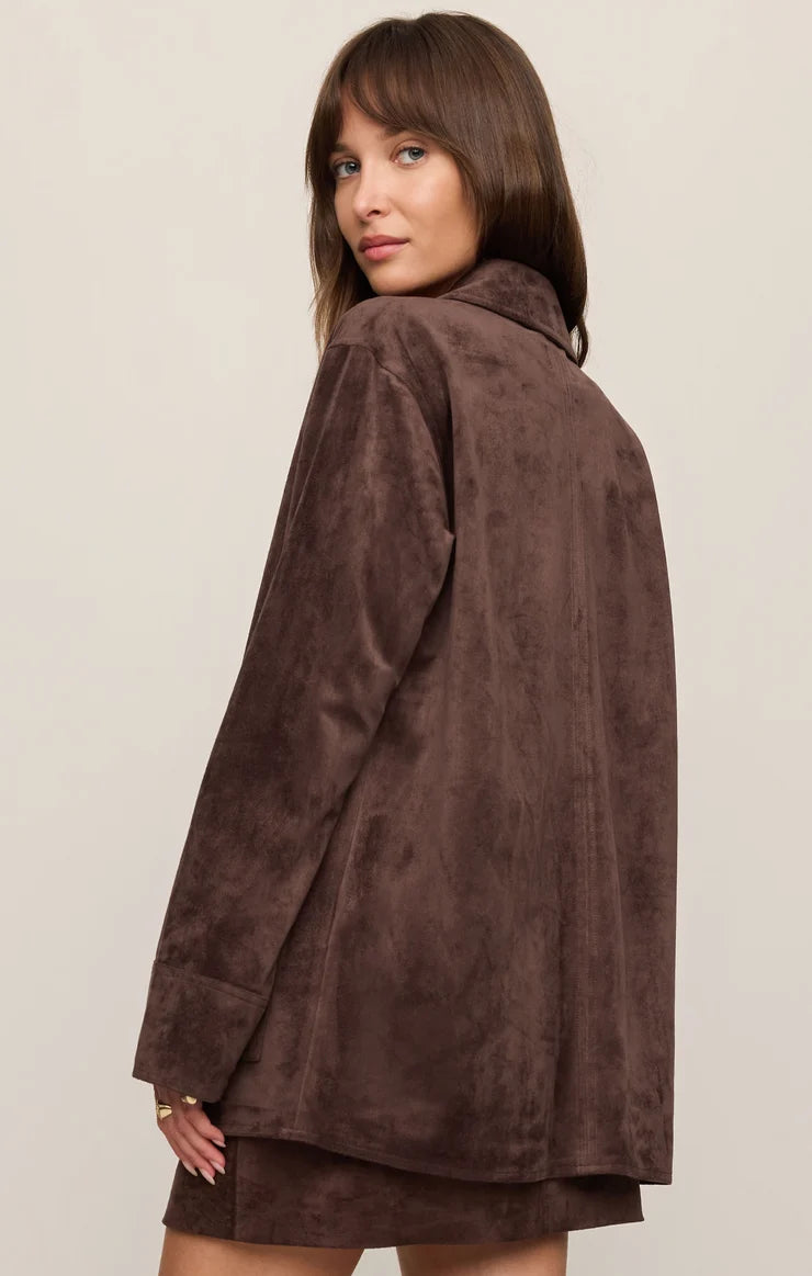 Decker Faux Suede Chore Coat by Z Supply