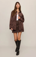 Decker Faux Suede Chore Coat by Z Supply