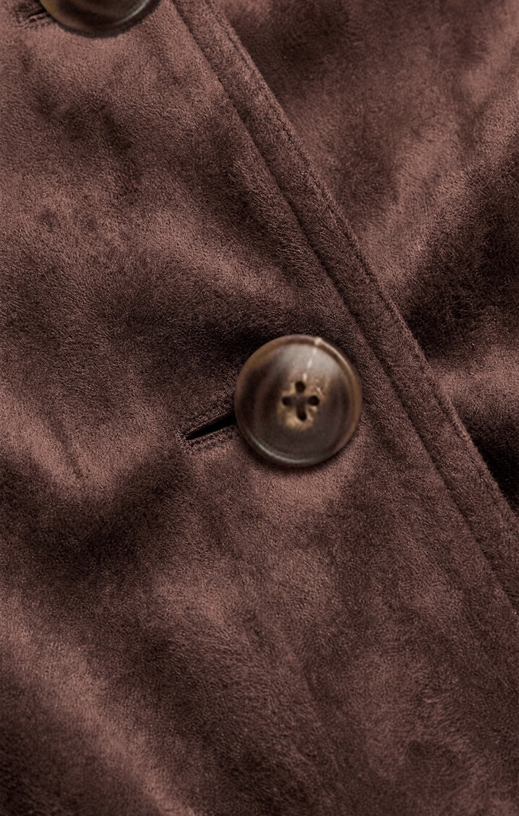 Decker Faux Suede Chore Coat by Z Supply