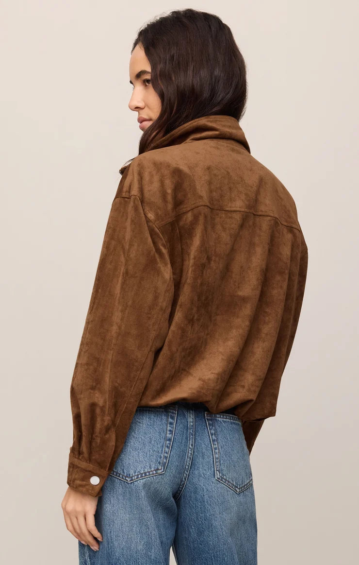 Corin Bubble Hem Jacket by Z Supply