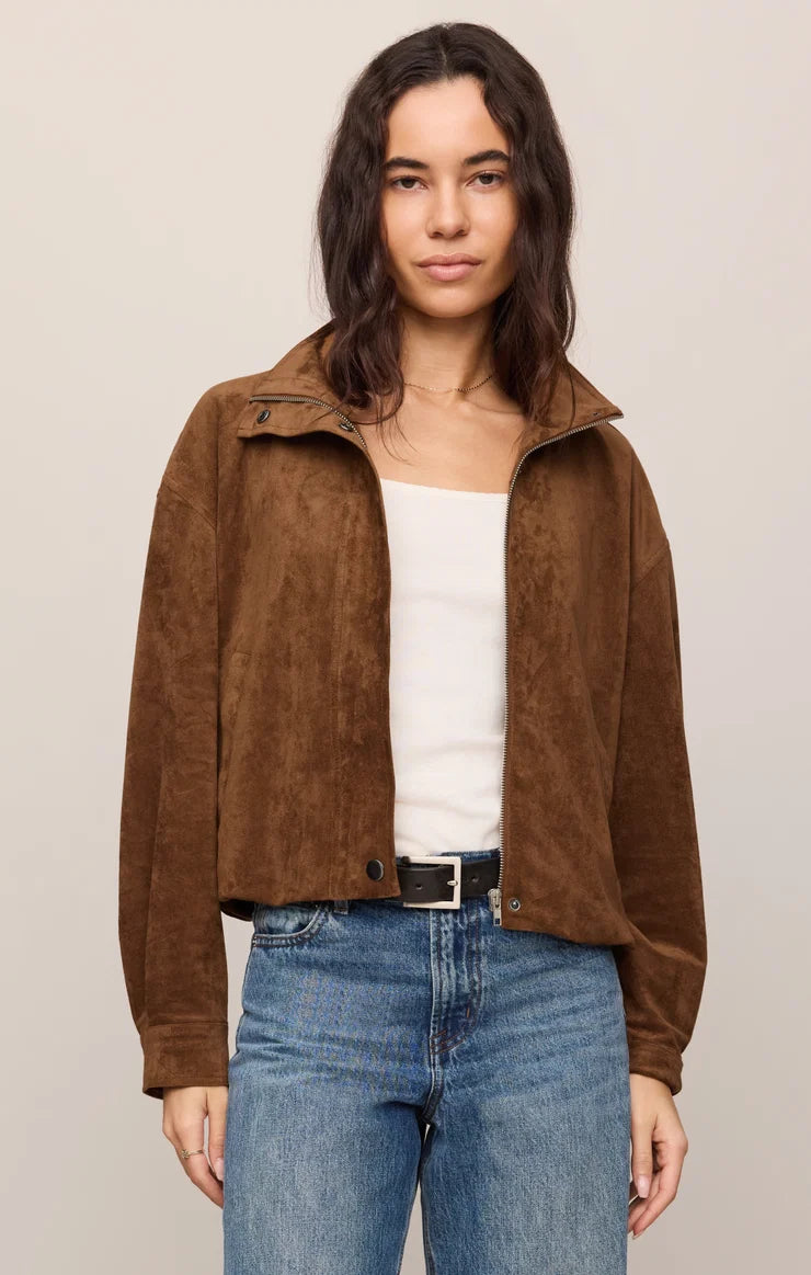 Corin Bubble Hem Jacket by Z Supply