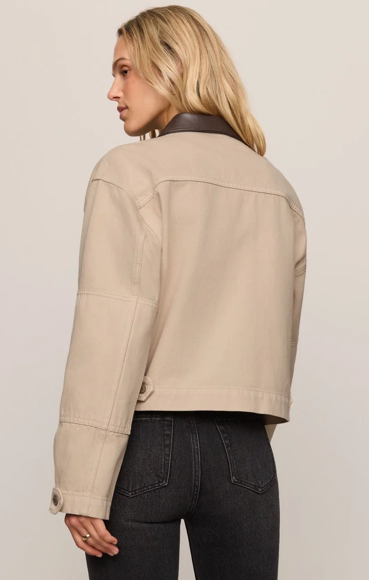 Rey Cropped Chore Jacket by Z Supply