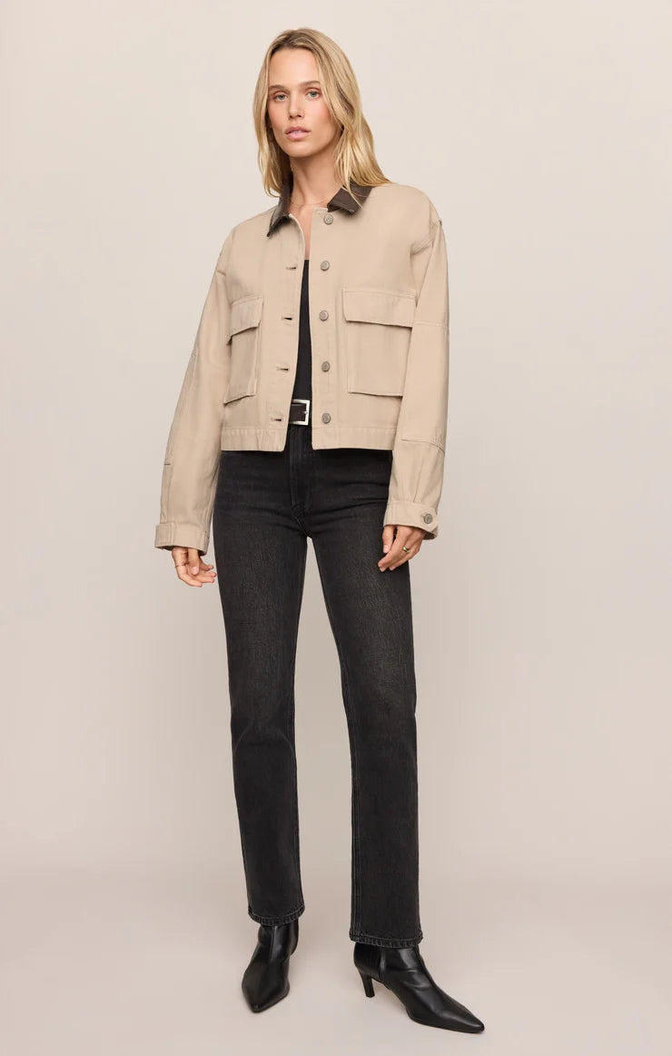 Rey Cropped Chore Jacket by Z Supply