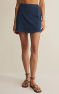 Gail Jersey Denim MIni Skirt by Z Supply