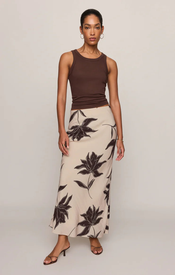 Europa Clem Midi Skirt by Z Supply