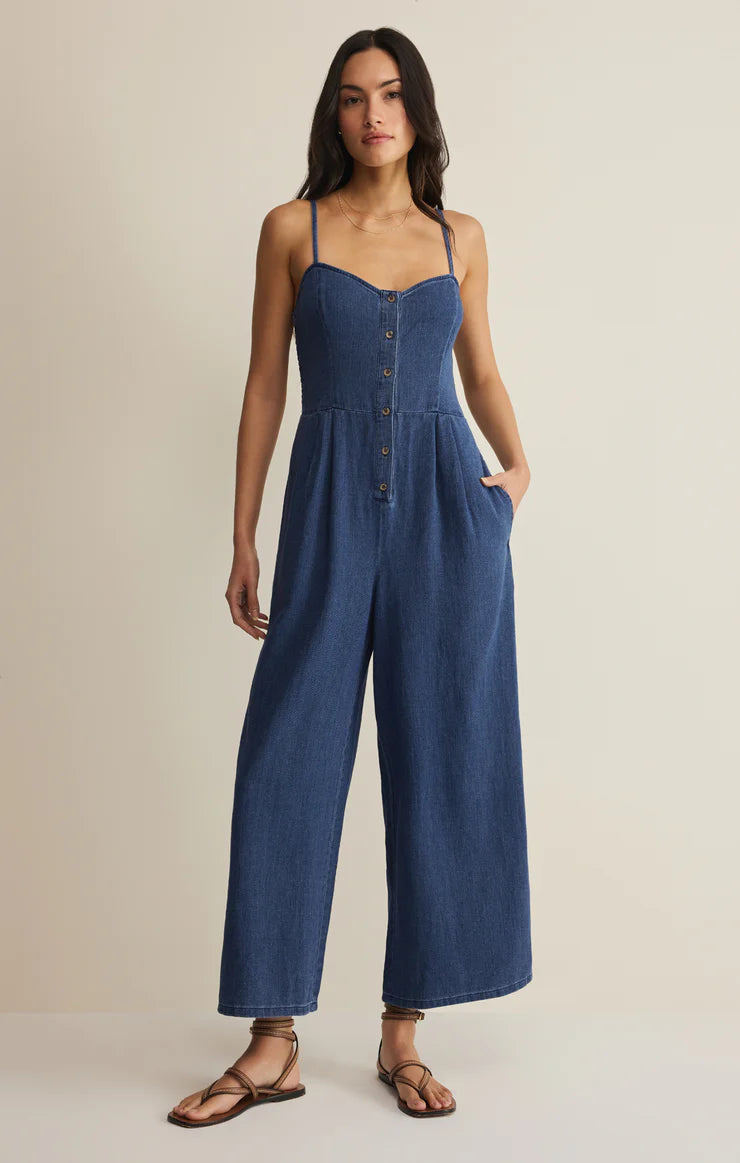 Angel Eyes Twill Jumpsuit by Z Supply