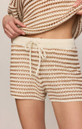 Lyla Striped Sweater Short by Z Supply