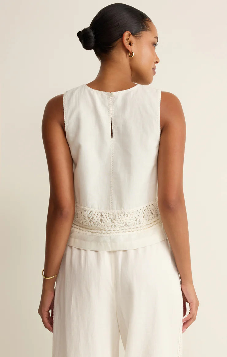 Sloane Embroidered Top by Z Supply