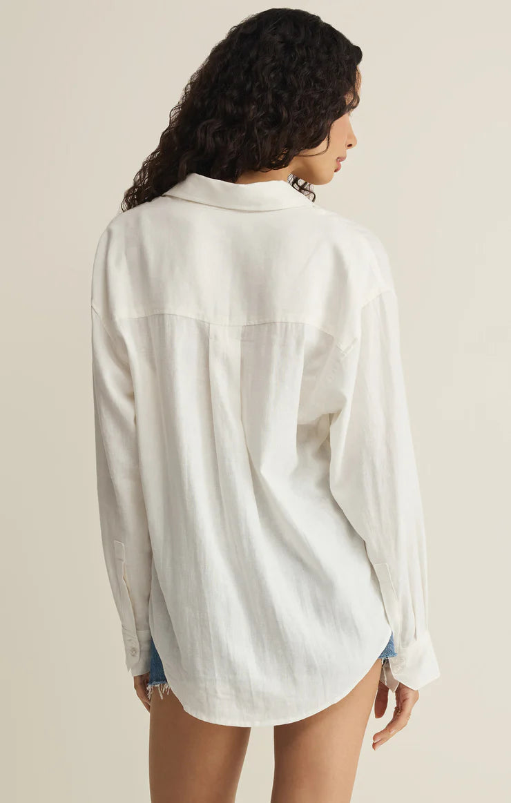 The Signature Linen Top by ZSupply