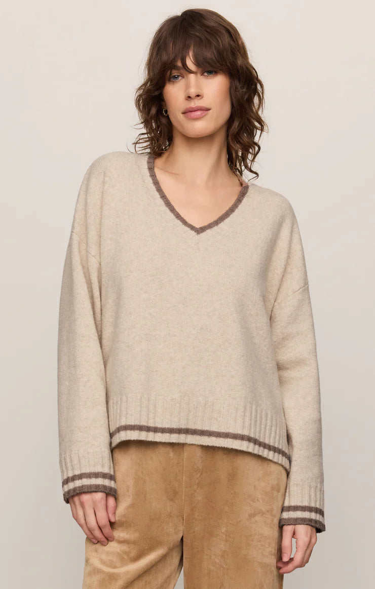 Endure V-Neck Sweatshirt by Z Supply