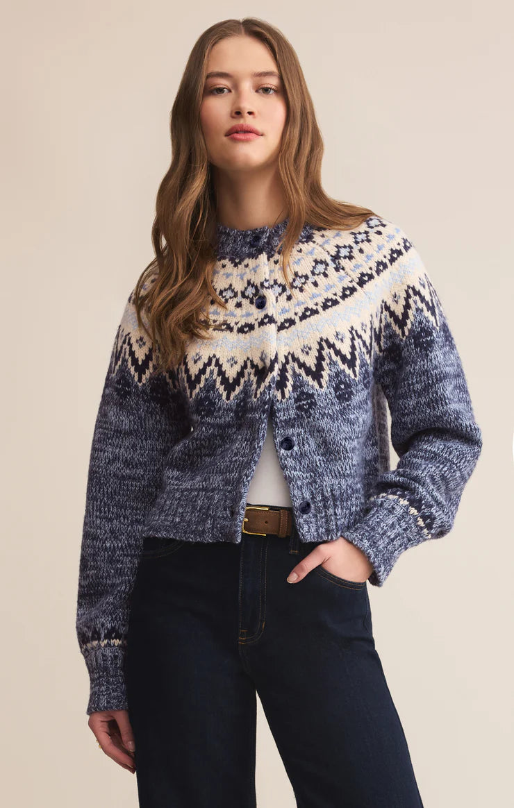 Z Supply  North Sea Faireisle Cardigan