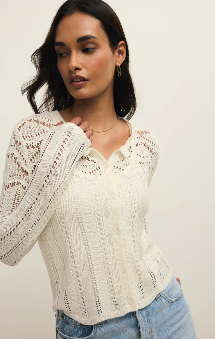 Alycia Crochet Sweater by Z Supply