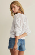 Z Supply Star of the Show Sweater White