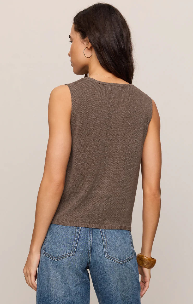 Syd Linen Knit Tank by.Z Supply