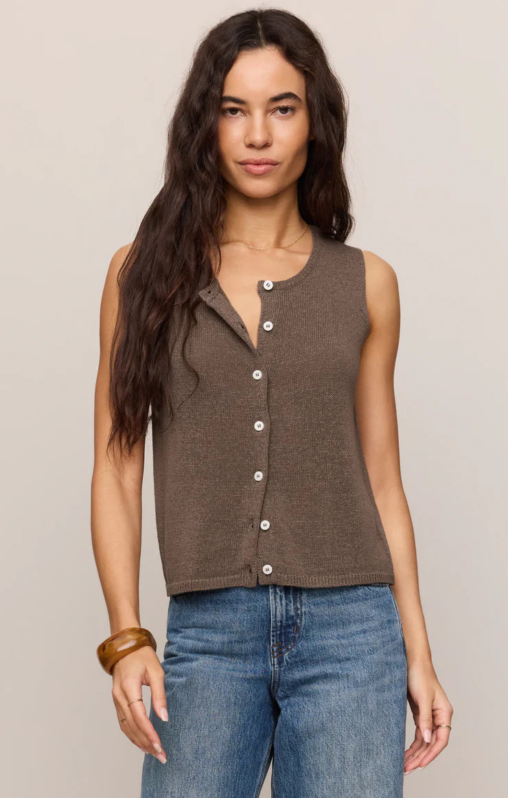 Syd Linen Knit Tank by.Z Supply
