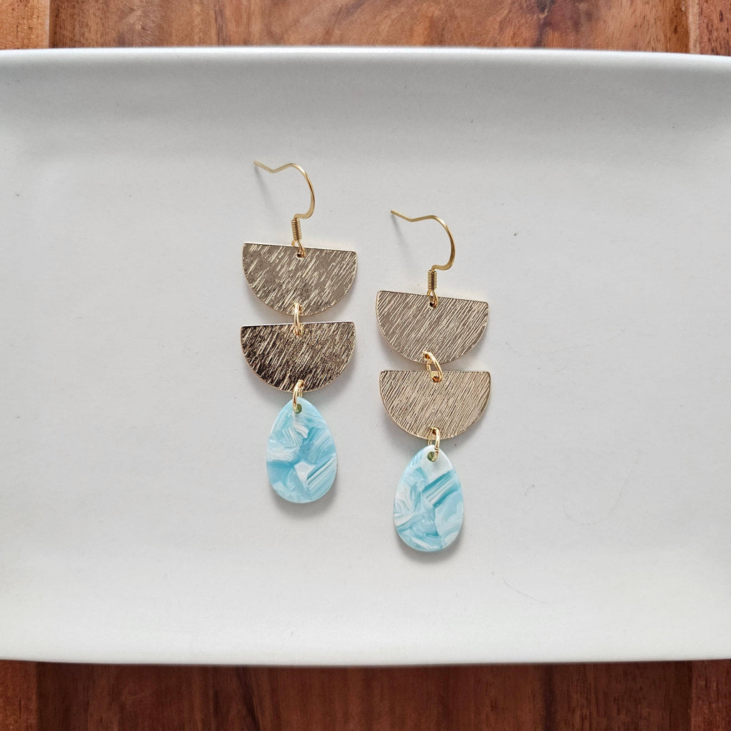 Aria Earrings - Aquamarine // Jewelry, Gifts