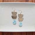 Aria Earrings - Aquamarine // Jewelry, Gifts