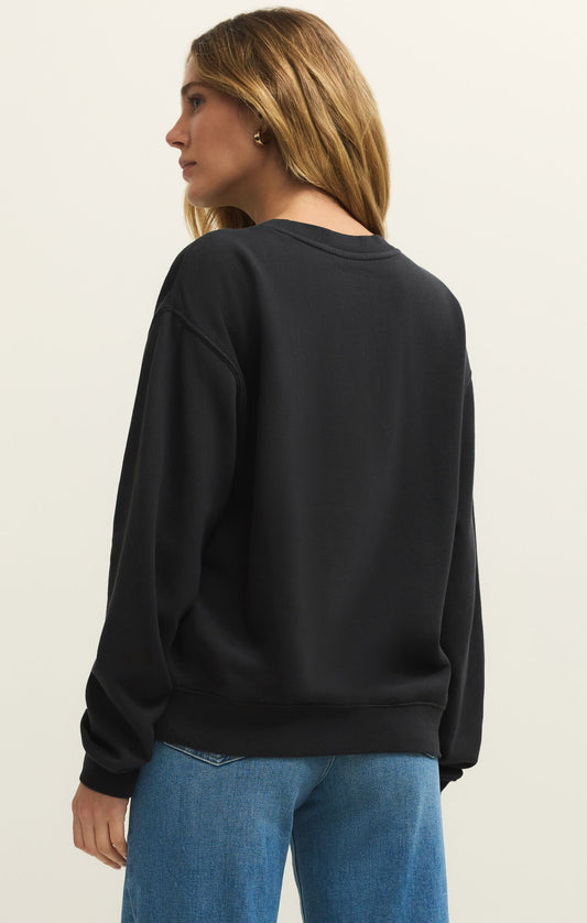 Z supply La Playa Boyfriend Sweatshirt