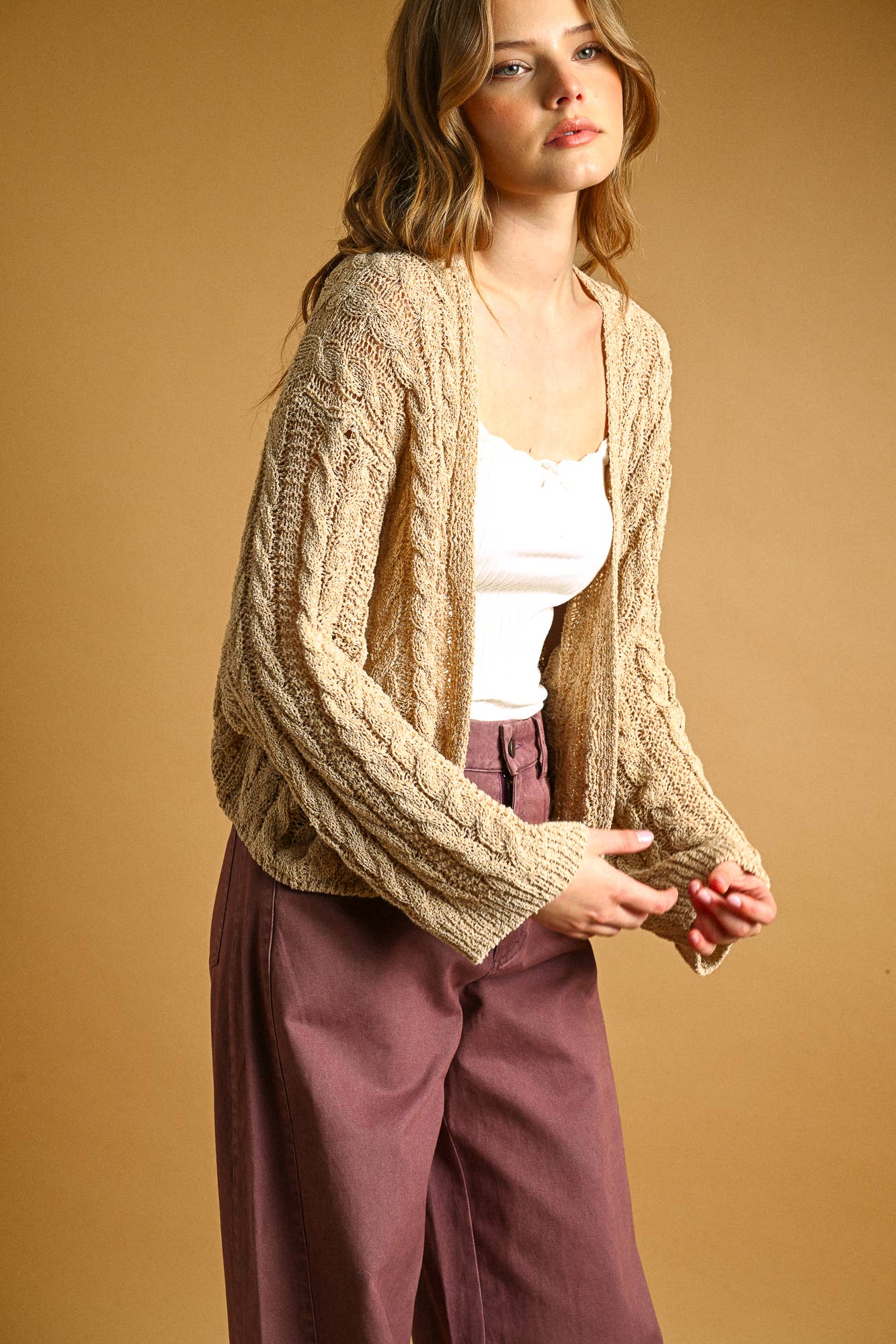 Light Weight Knitted Cardigan