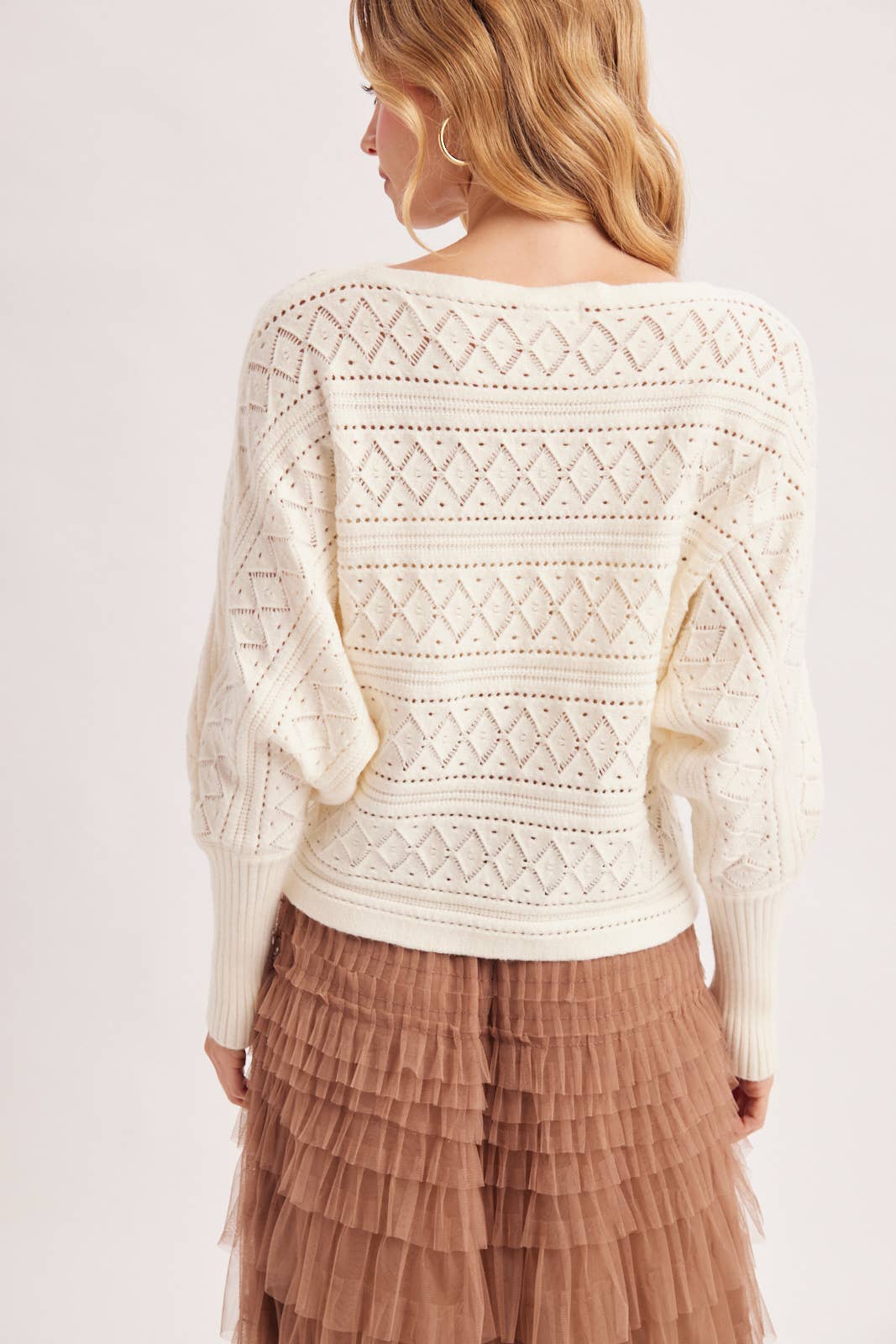 Balloon Sleeve Sweater
