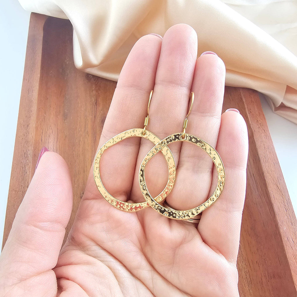 Lainey Earrings - Gold // Jewelry, Earrings, Classic