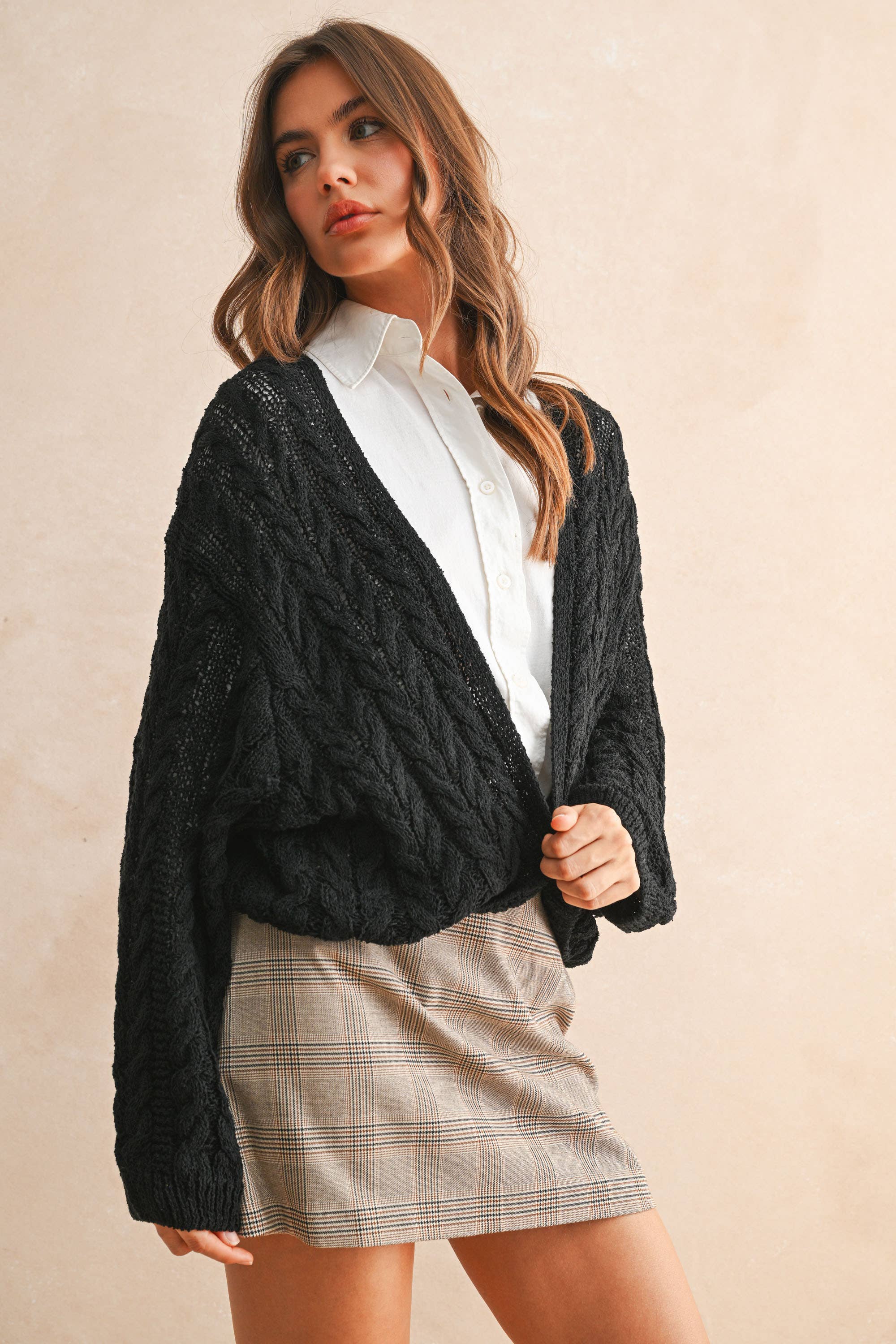 Light Weight Knitted Cardigan