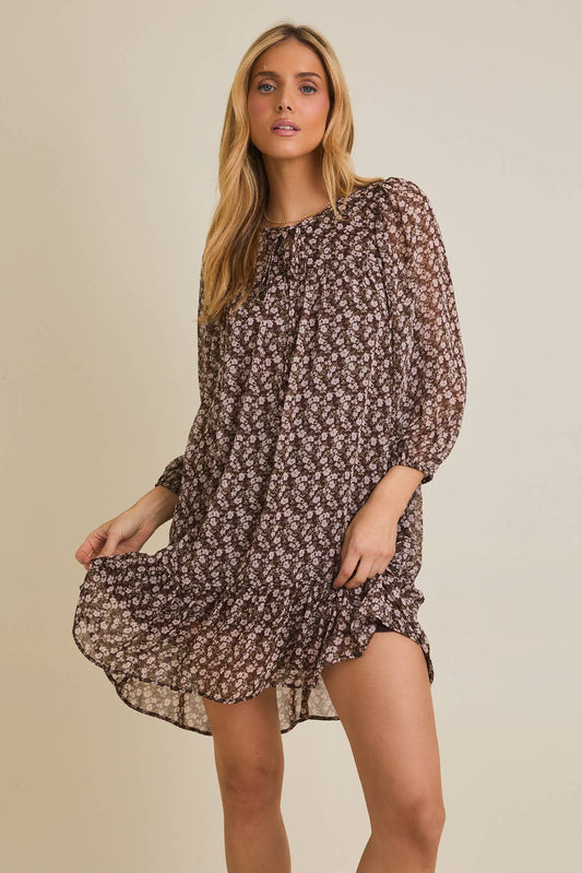 Flare Mini Dress