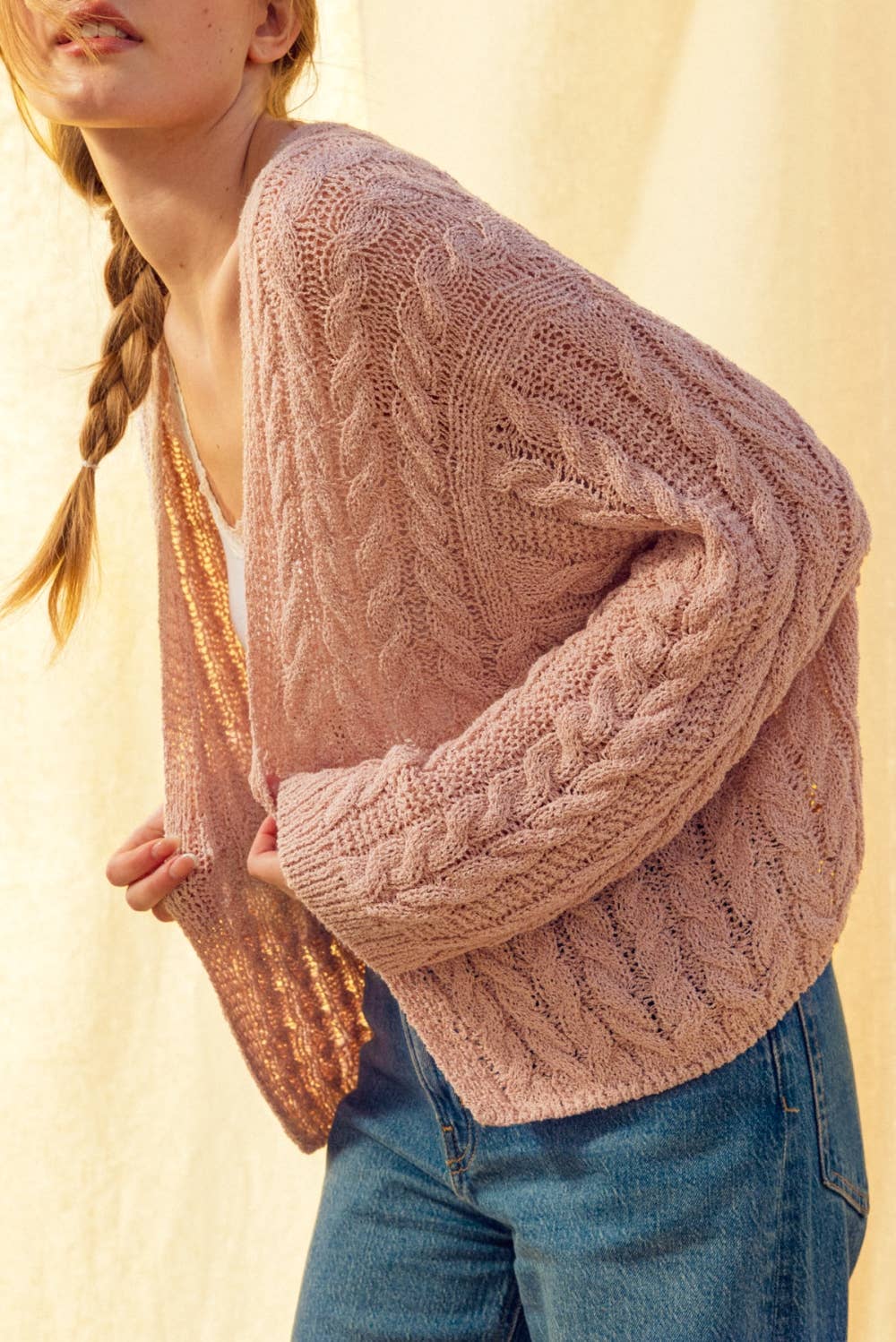 Light Weight Knitted Cardigan