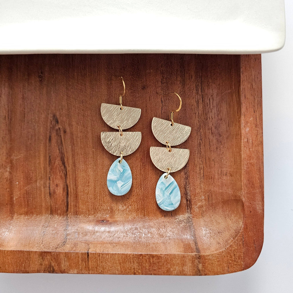 Aria Earrings - Aquamarine // Jewelry, Gifts