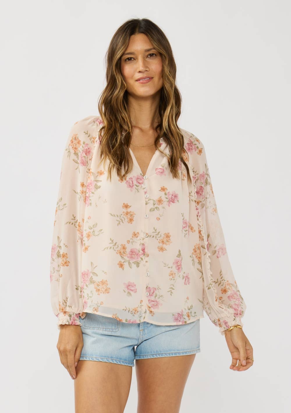 Suzy Ruffle Blouse