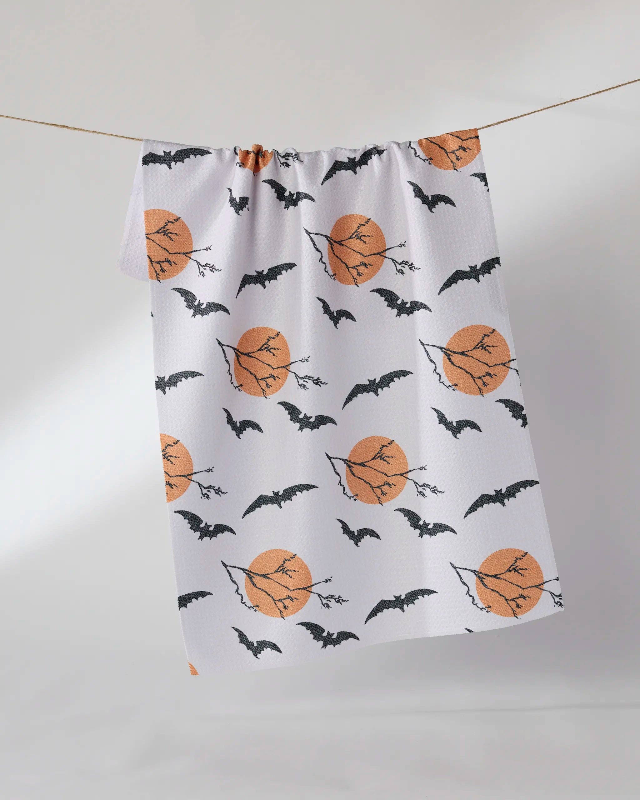 Night Flight Tea Towel - Halloween 2026