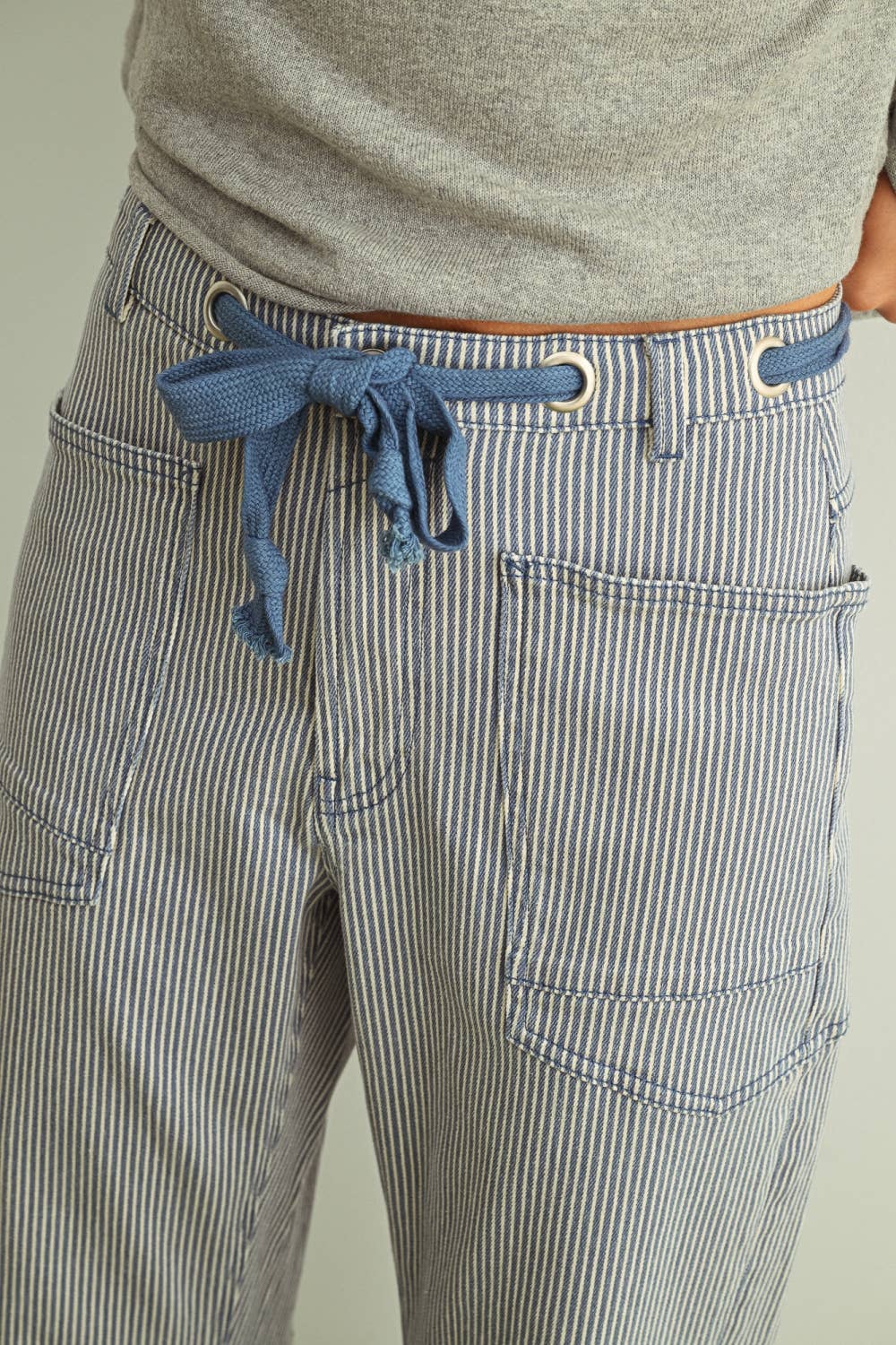 Barrel Pants with Belt