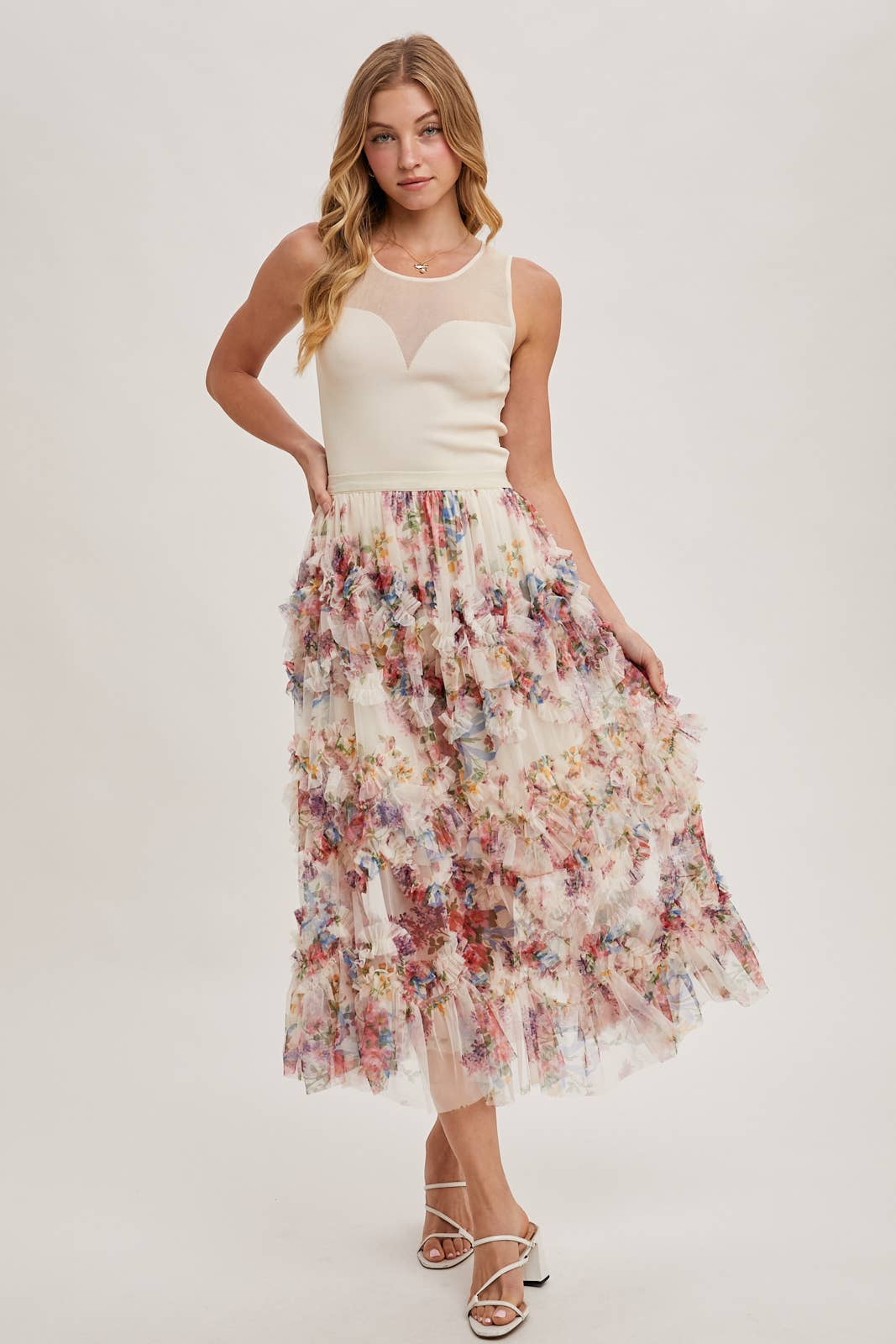 Floral Midi Dress