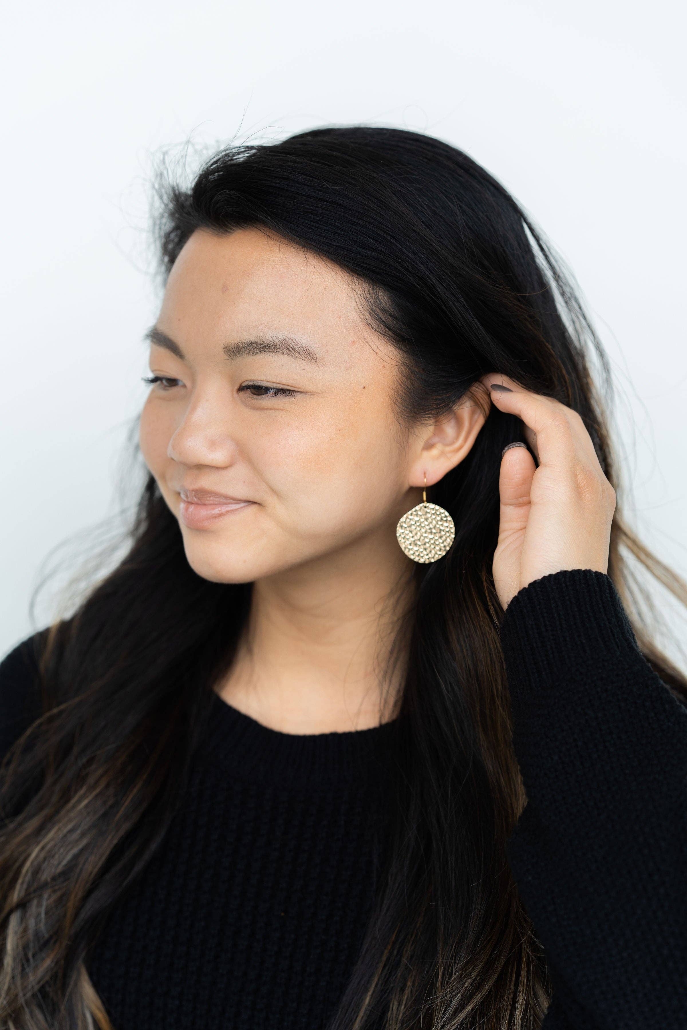 Lucia Earrings - Gold // Jewelry, Classic, Staple