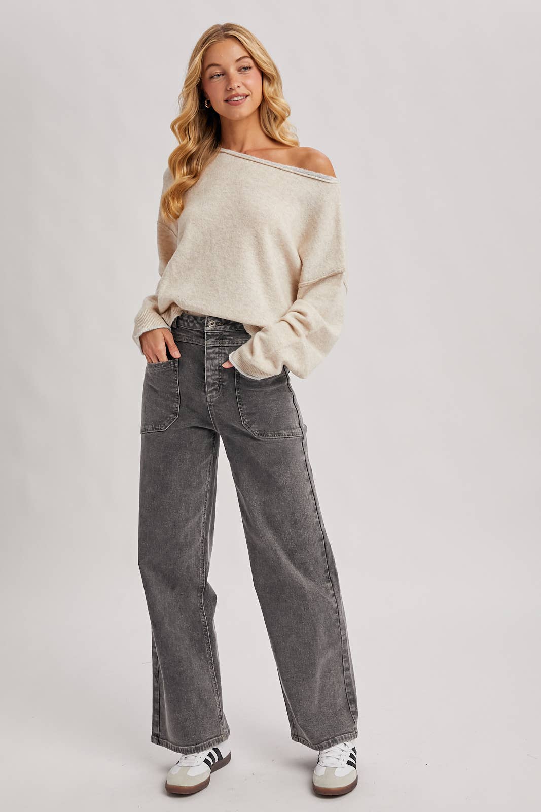 Boat Neck Sweater