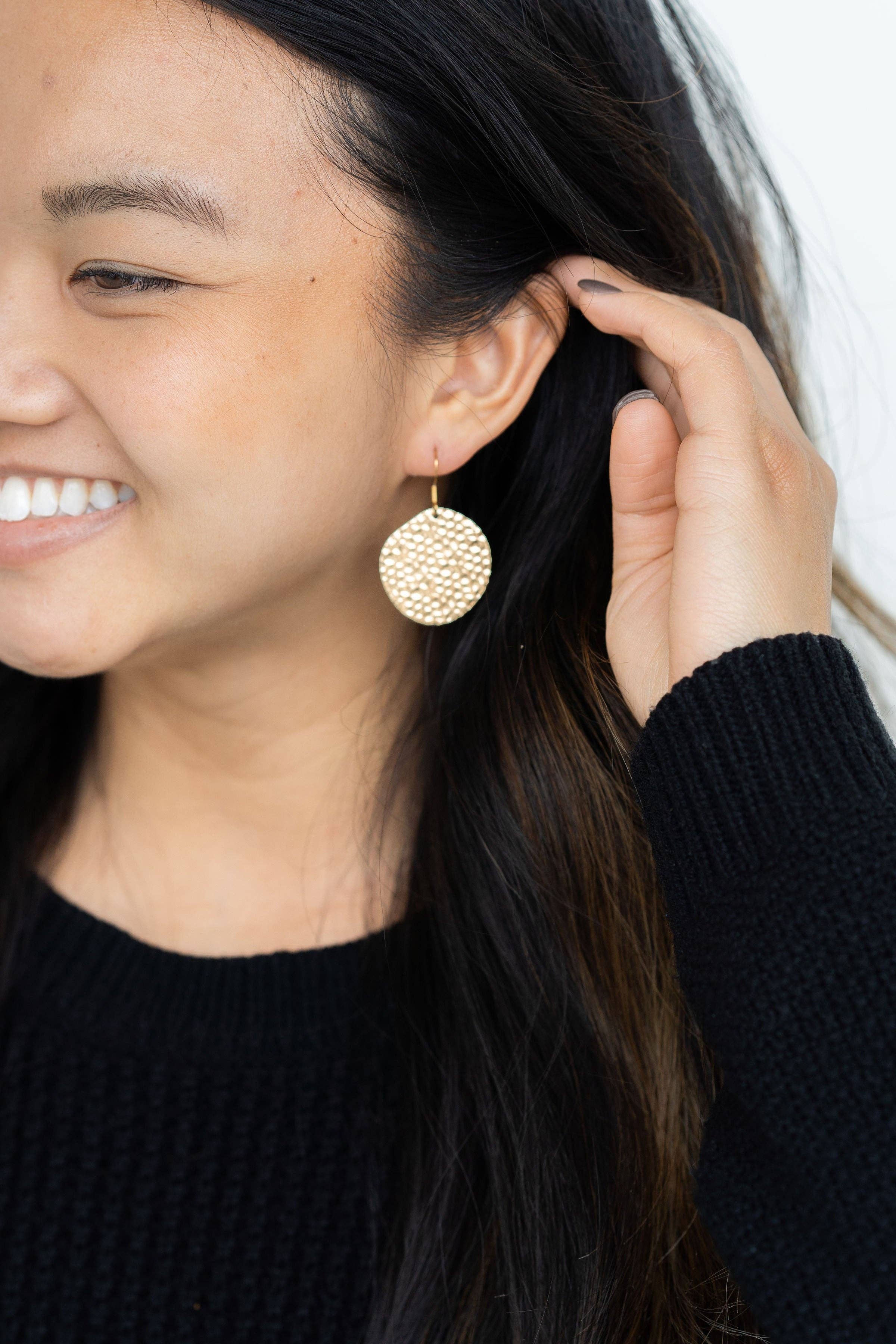 Lucia Earrings - Gold // Jewelry, Classic, Staple