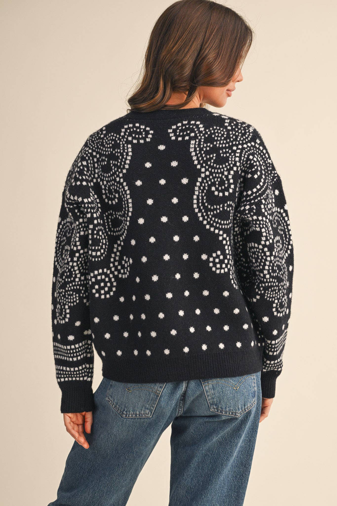 Dot Art Cardigan
