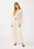 Floral Crochet Lace Cardigan