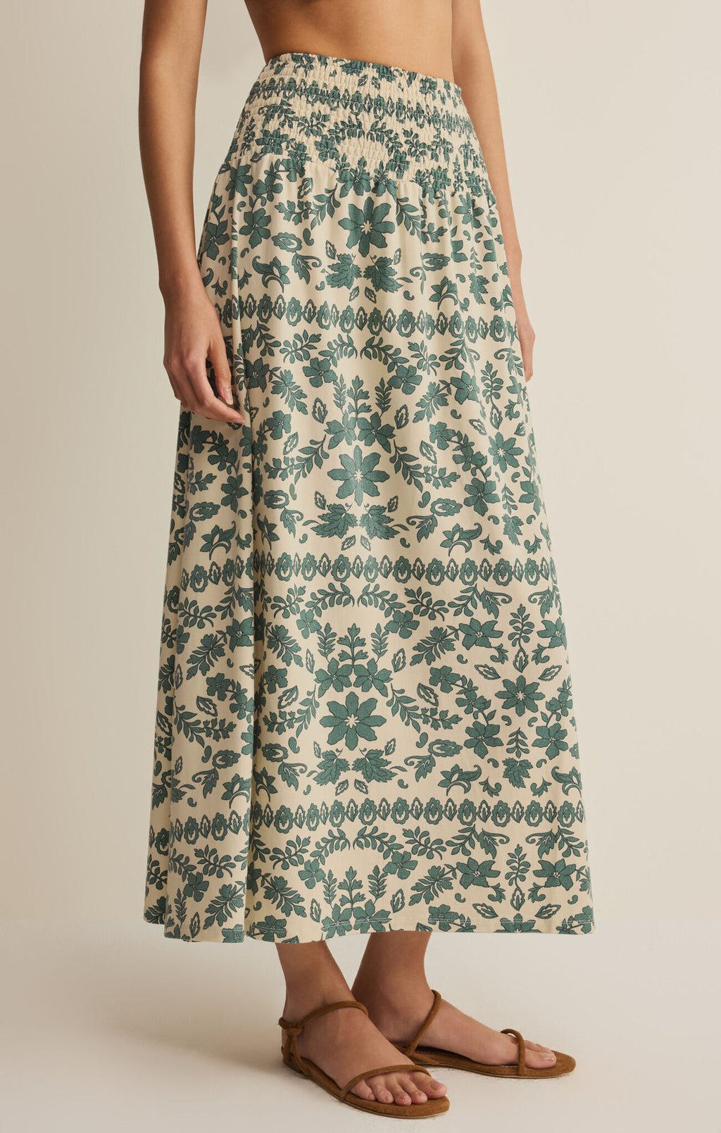 Leya Tera Paisley Maxi Skirt by Z Supply