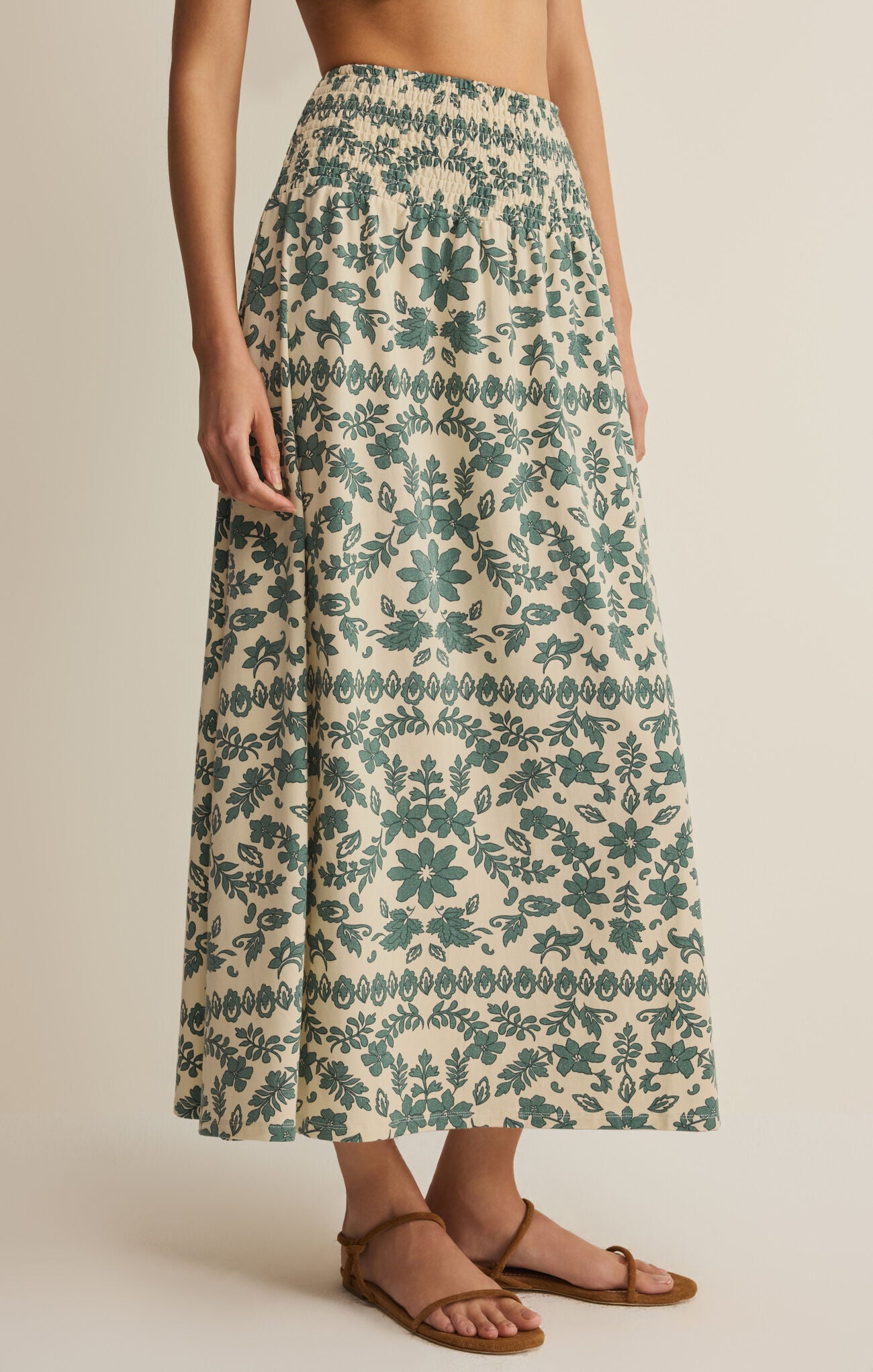 Leya Tera Paisley Maxi Skirt by Z Supply