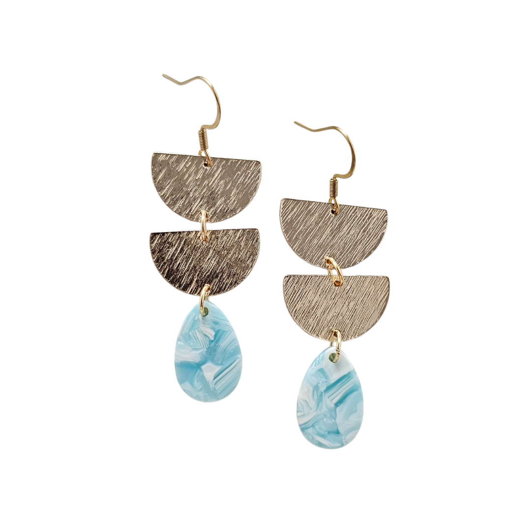 Aria Earrings - Aquamarine // Jewelry, Gifts