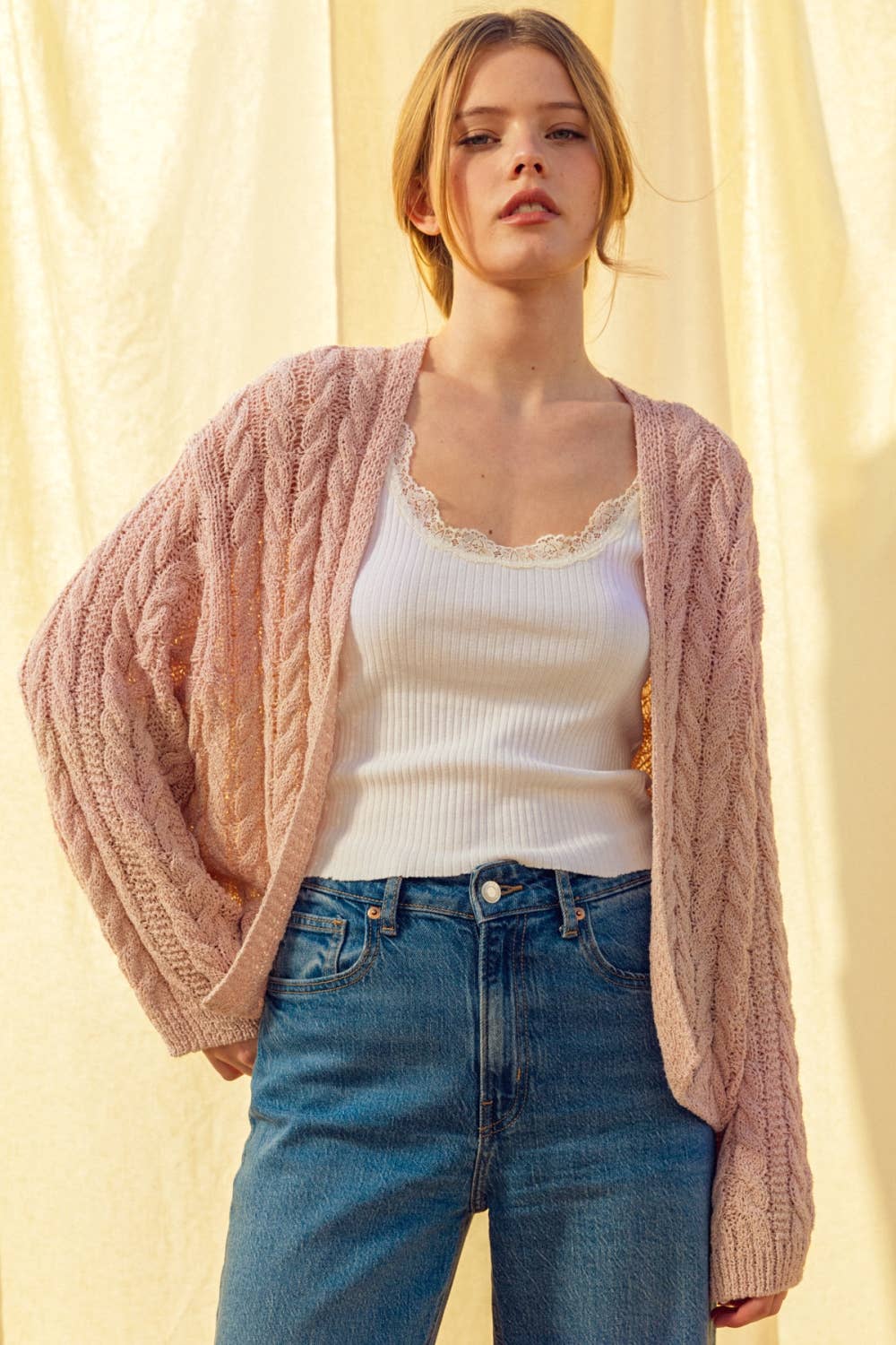 Light Weight Knitted Cardigan