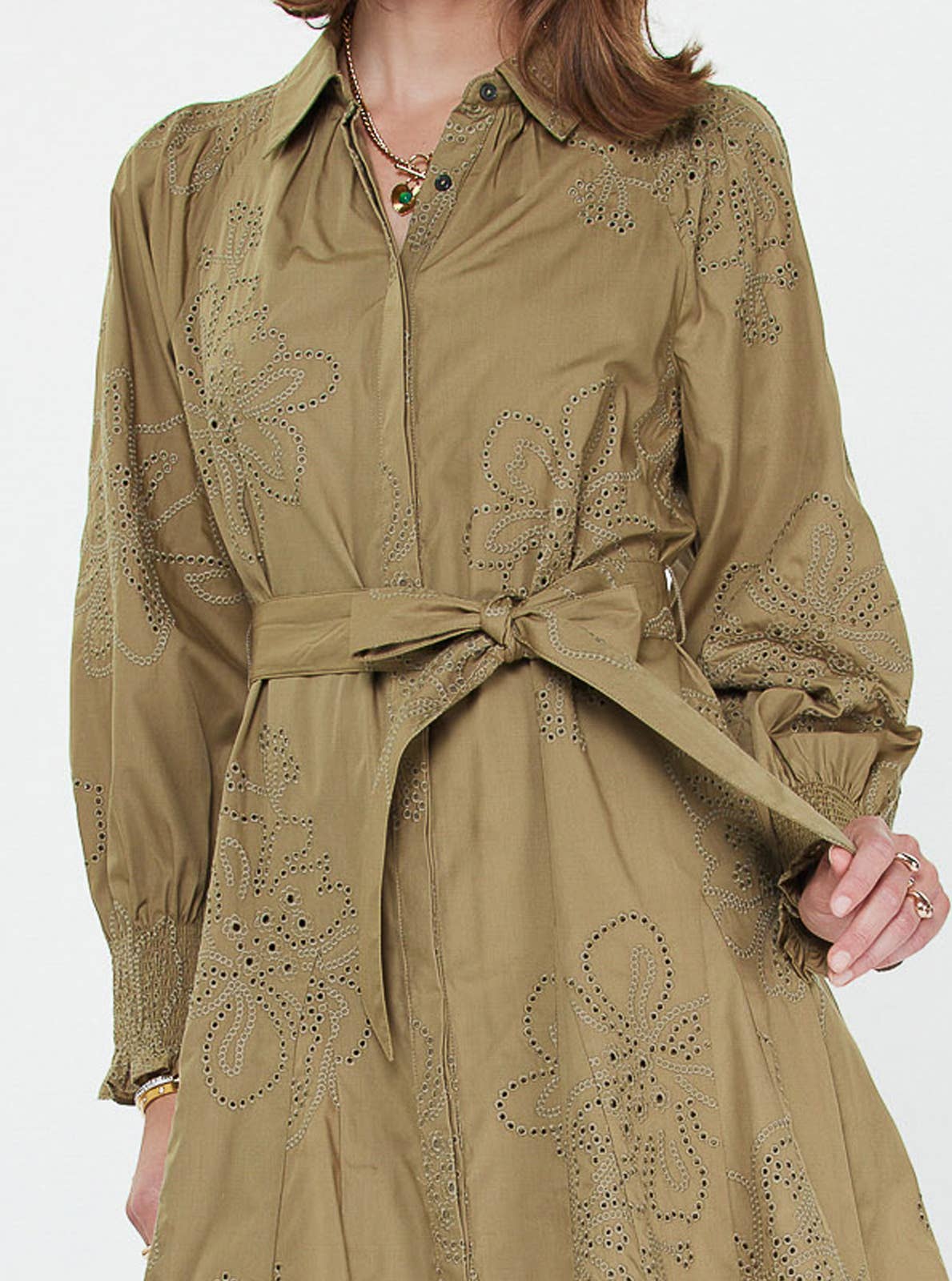 Mini Shirt Dress by Current Air