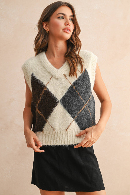 Argyle Sweater Vest