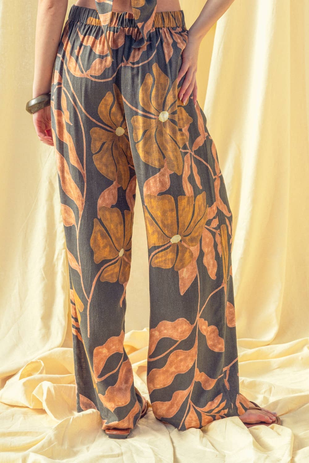 Linen Wide Leg Pants