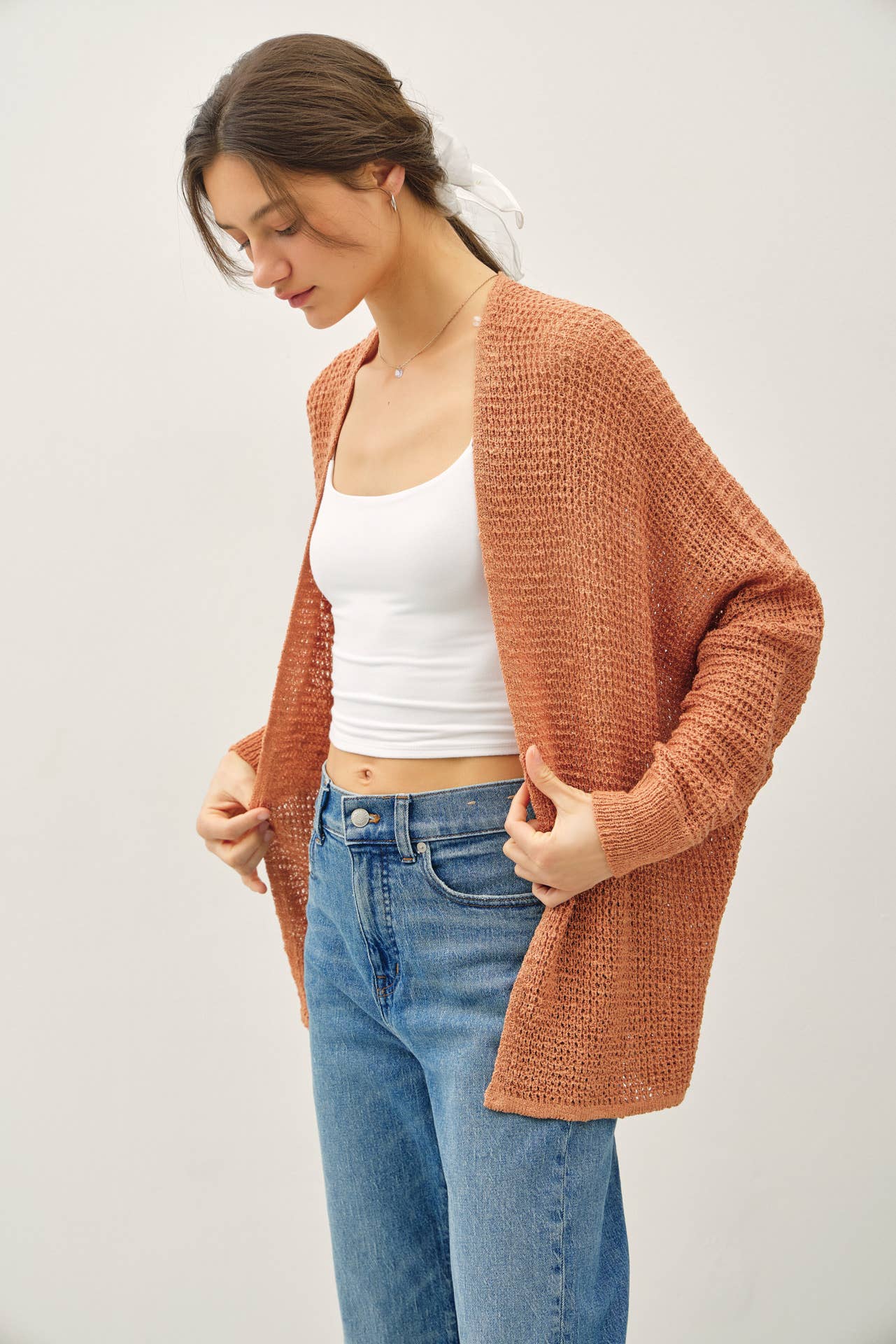 Hadley Open Front Cardigan
