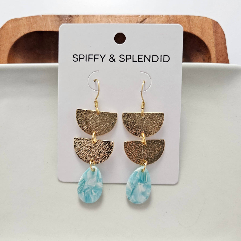 Aria Earrings - Aquamarine // Jewelry, Gifts